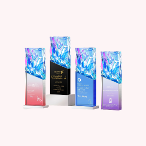 New High-Grade Crystal Trophy