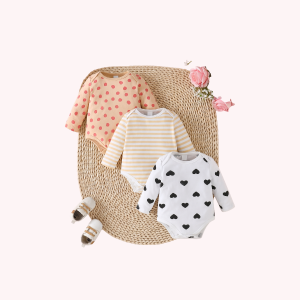 Baby Romper Bodysuit Set