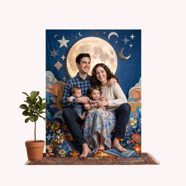 Family Portrait Painting