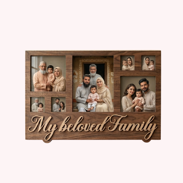 Customizable Family Photo Frame