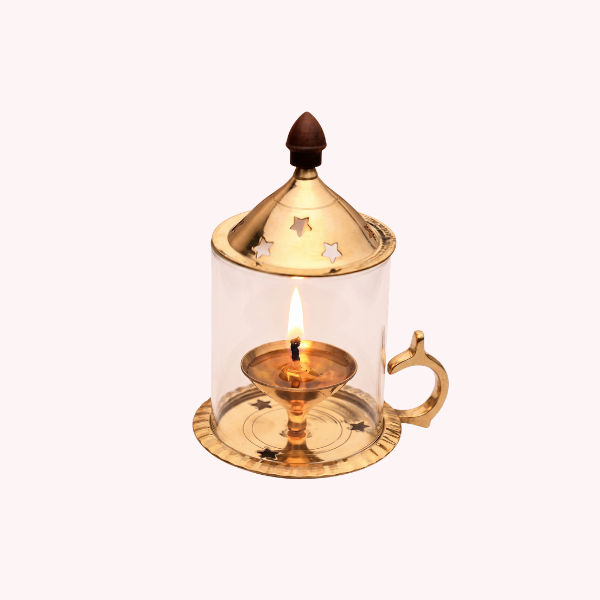 Traditional Oil Lamp for Pooja
