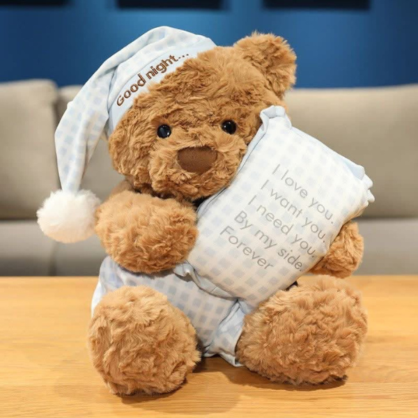 Teddy Bear Plushie in Pj